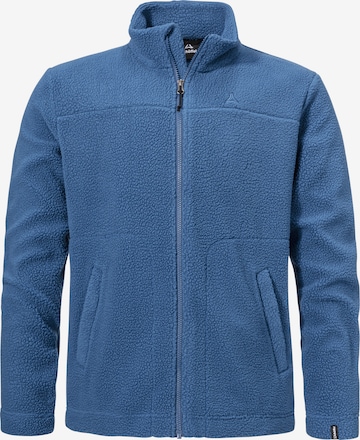 Veste en polaire fonctionnelle 'Jk Style Purga MNS' Schöffel en bleu : devant