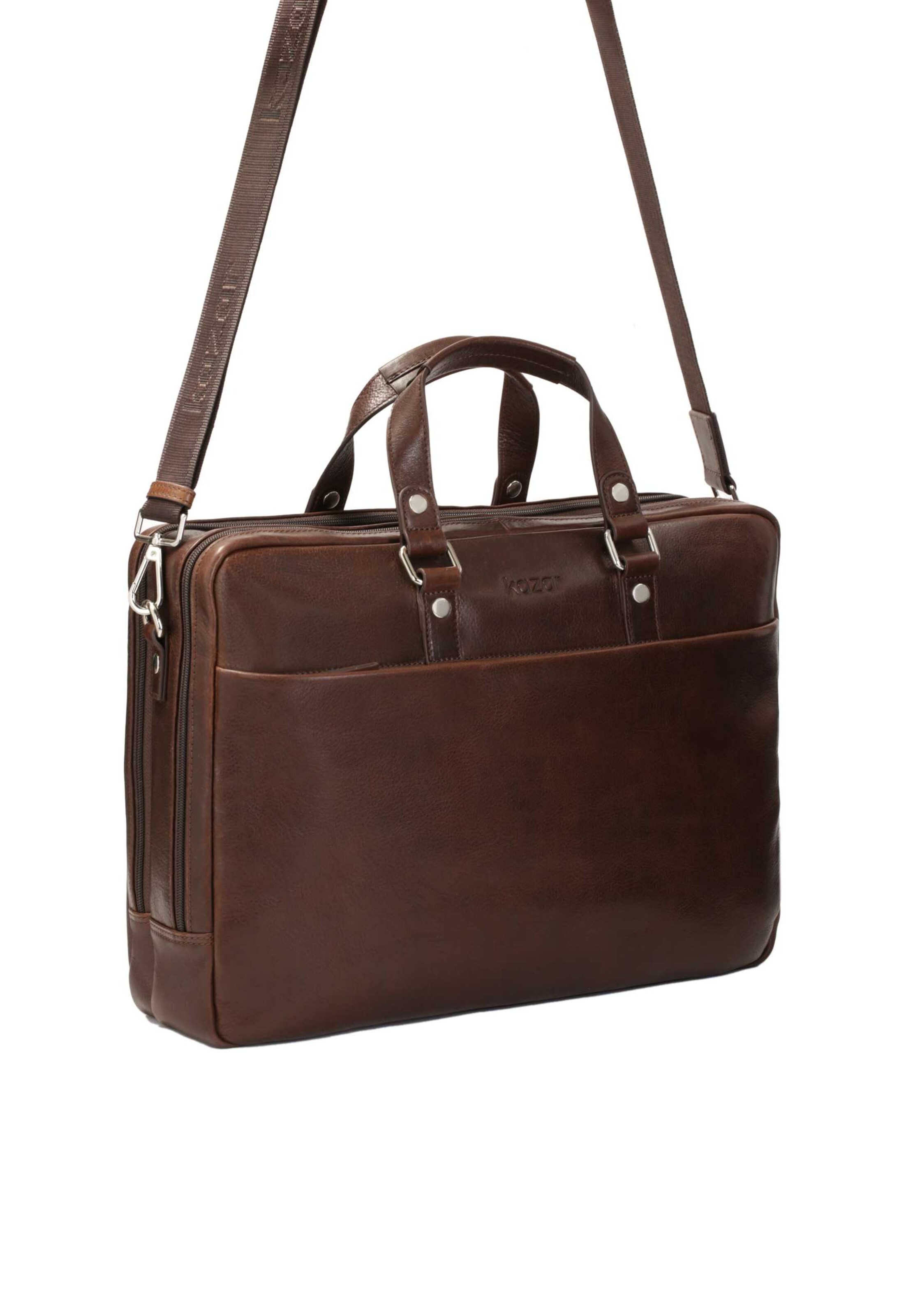 Borsa portadocumenti di Kazar in marrone