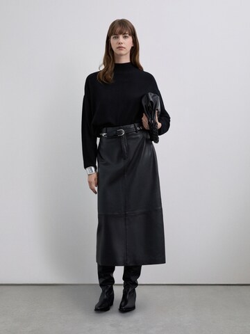 Scalpers Φούστα σε μαύρο: μπροστά