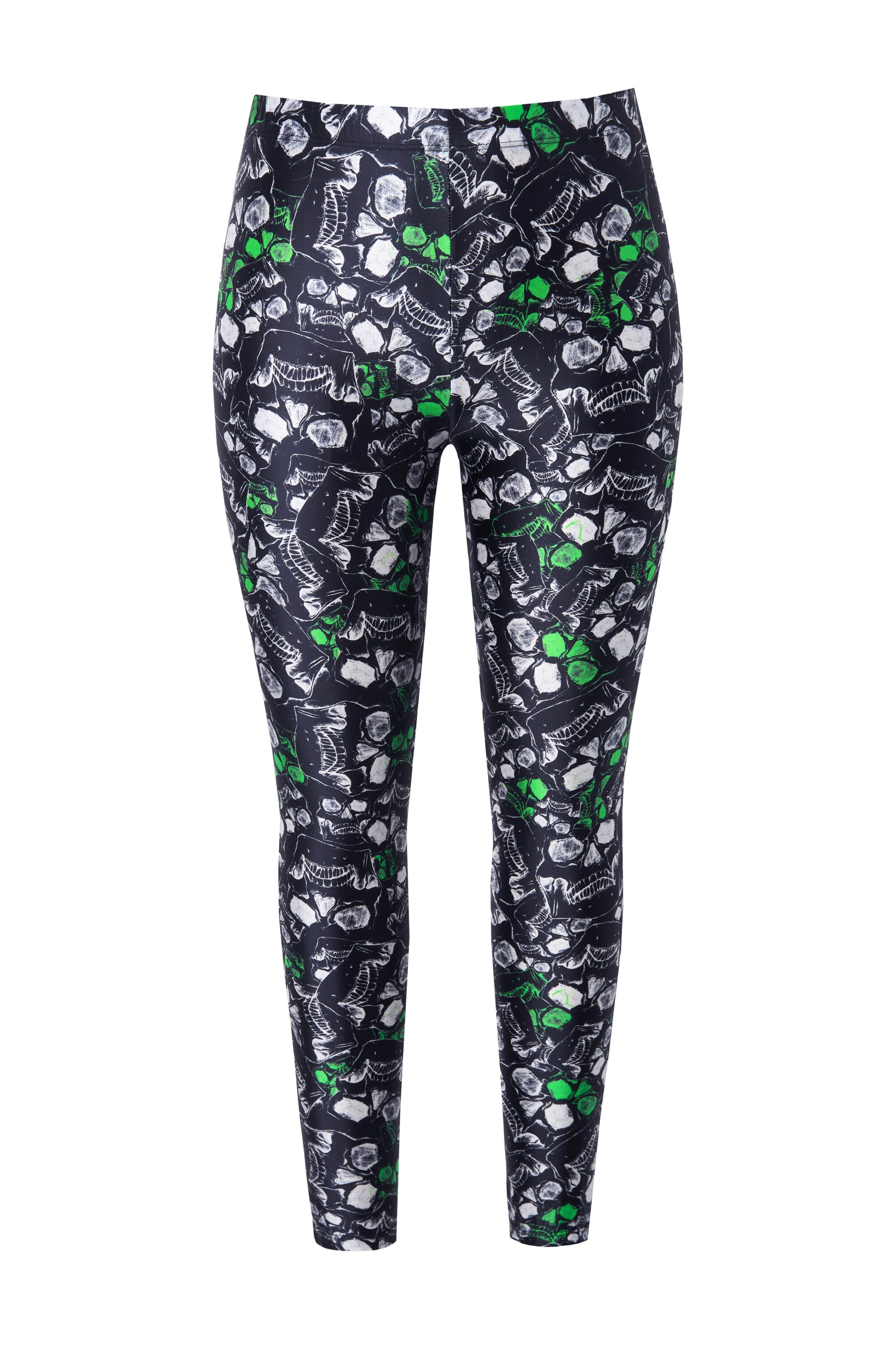 Angel of Style Slimfit Leggings in Zwart: voorkant