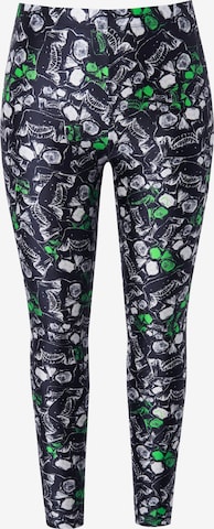 Angel of Style Slim fit Leggings in Black: front
