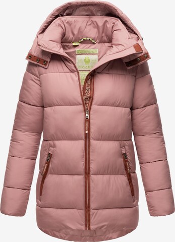 NAVAHOO Winter jacket 'Wattewölkchen' in Pink