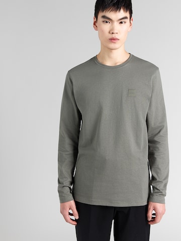 BOSS Shirt 'Tacks' in Grijs: voorkant