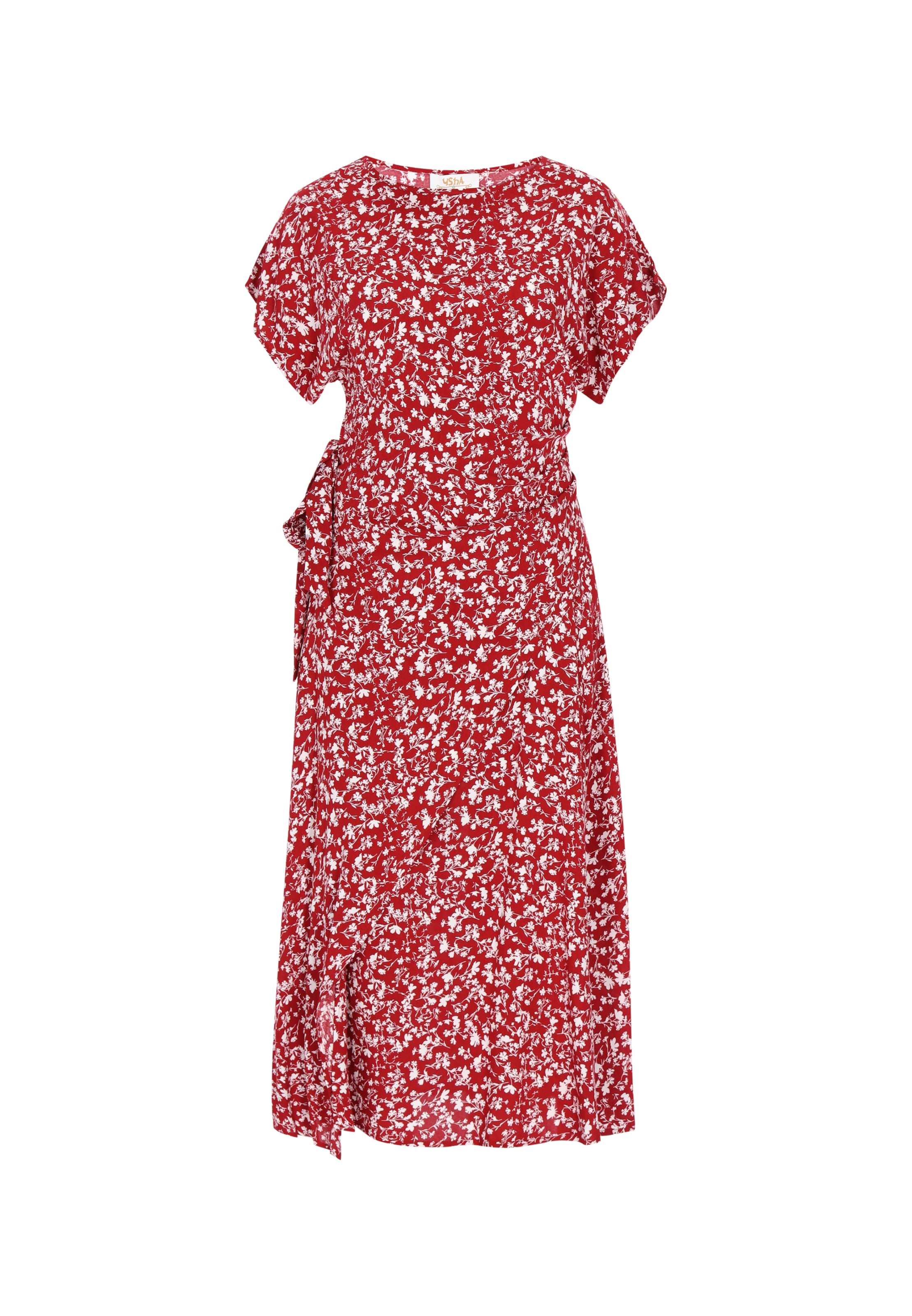 Robe usha FESTIVAL en rouge : devant