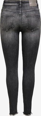 ONLY Skinny Jeans 'Blush' in Black