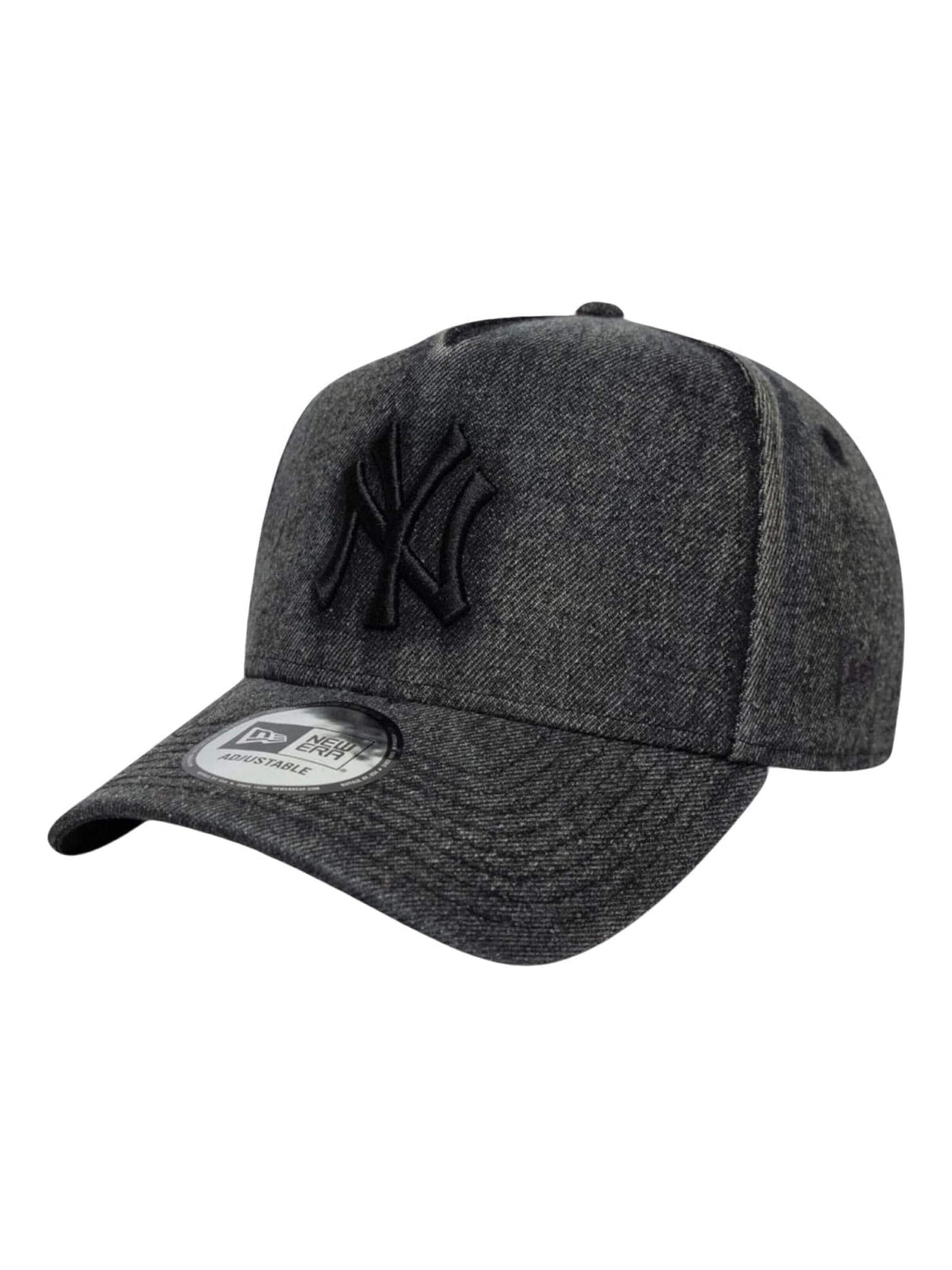 NEW ERA Cap 'New York Yankees'‌‌‌‌‌‌‌‌‌ in Schwarz: Vorderseite