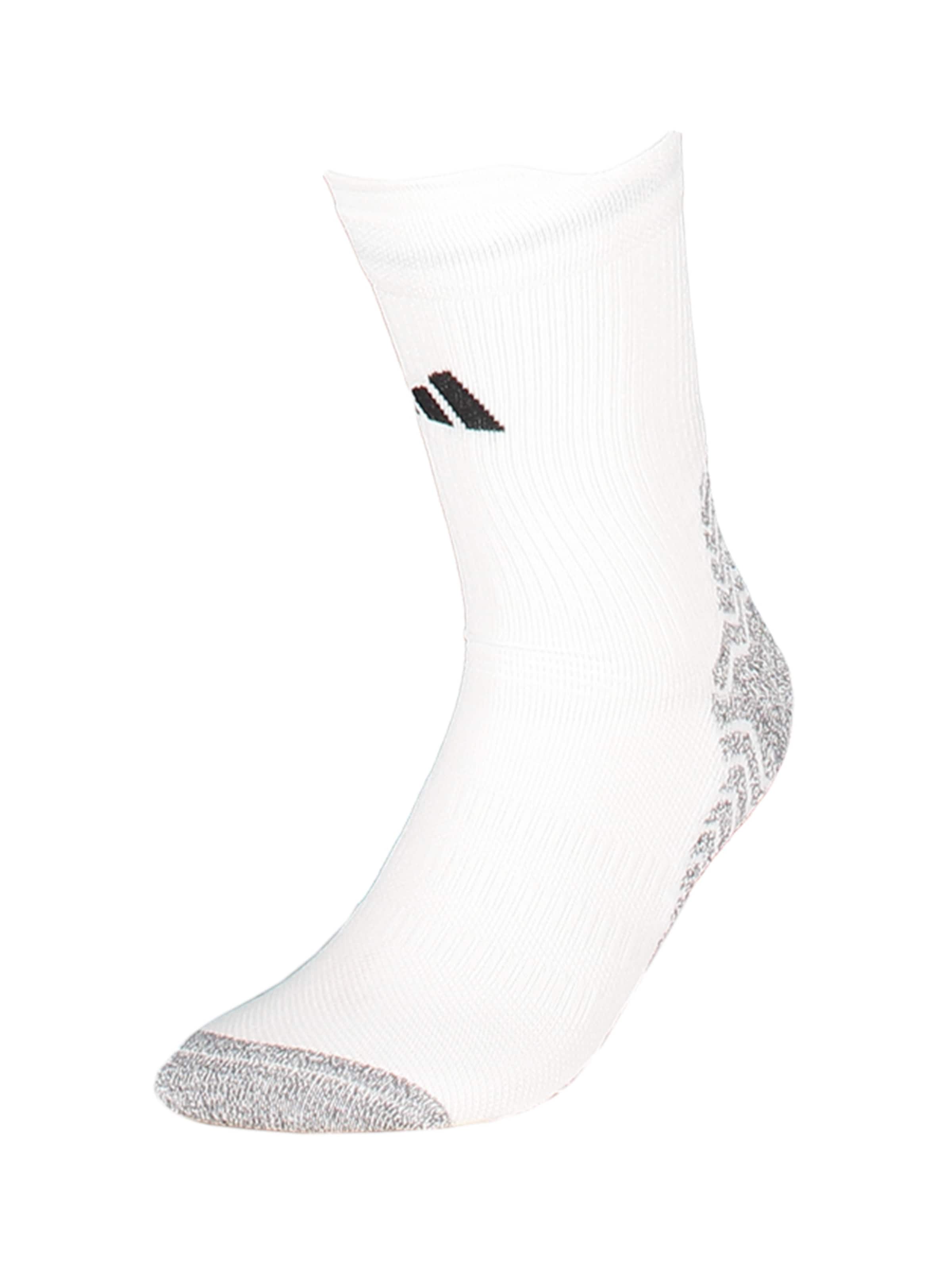 ADIDAS PERFORMANCE Athletic Socks 'Grip' in White: front