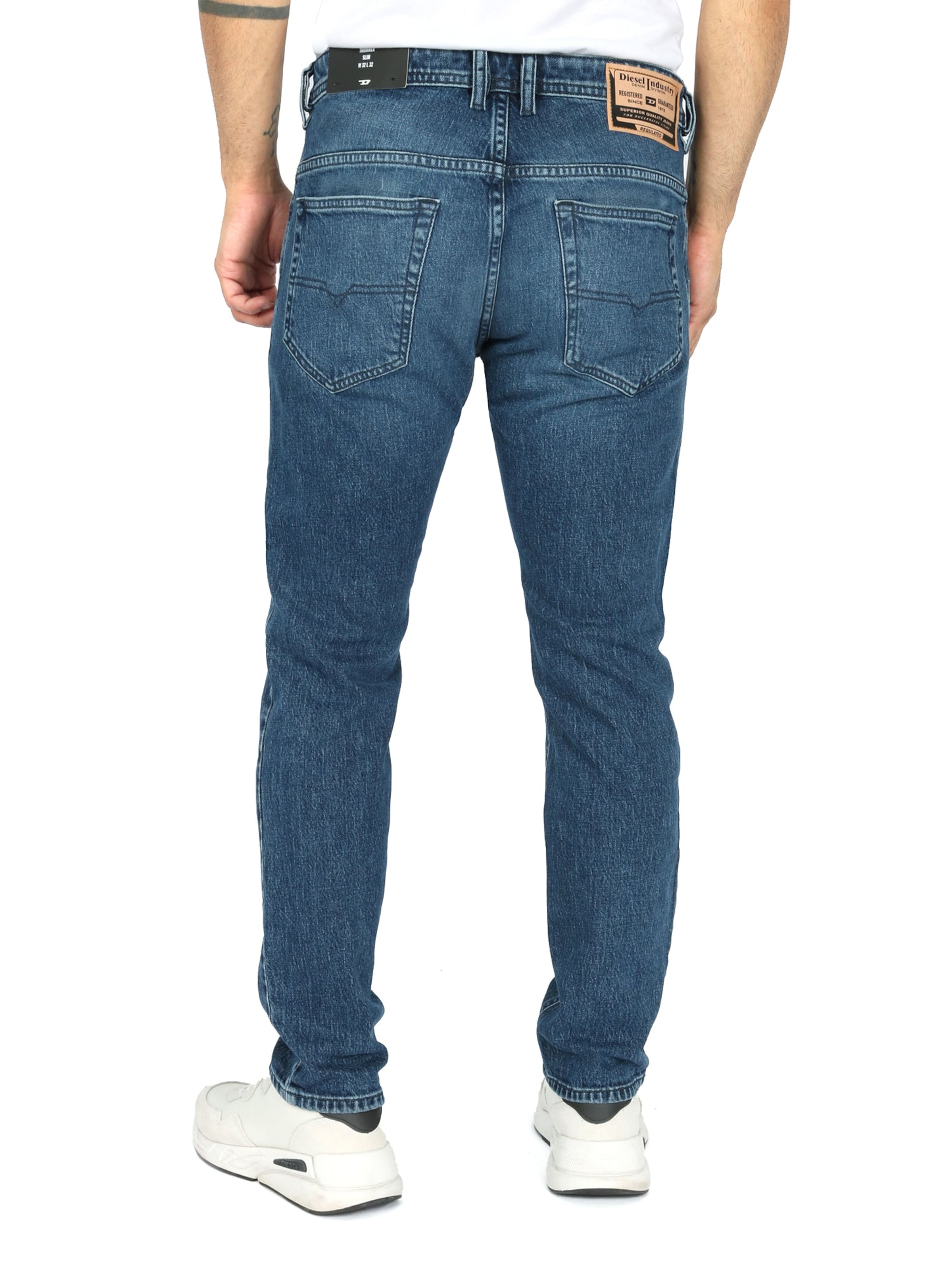 Slimfit Jeans 'THOMMER-R R07XR' di DIESEL in blu