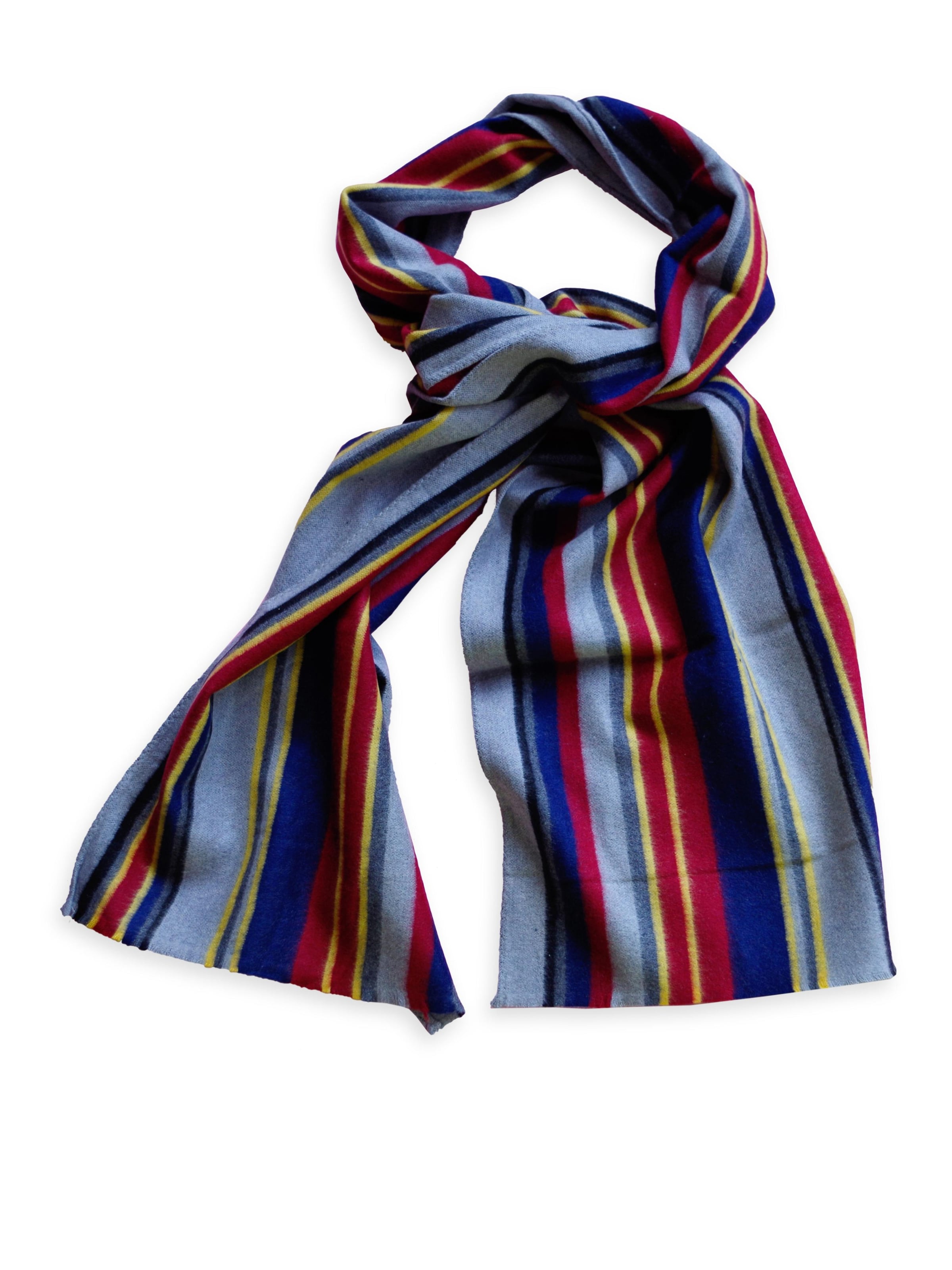 Posh Gear Sjaal 'Lineeseta' in Geel: voorkant