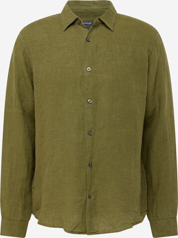 GAP Button Up Shirt in Green: front