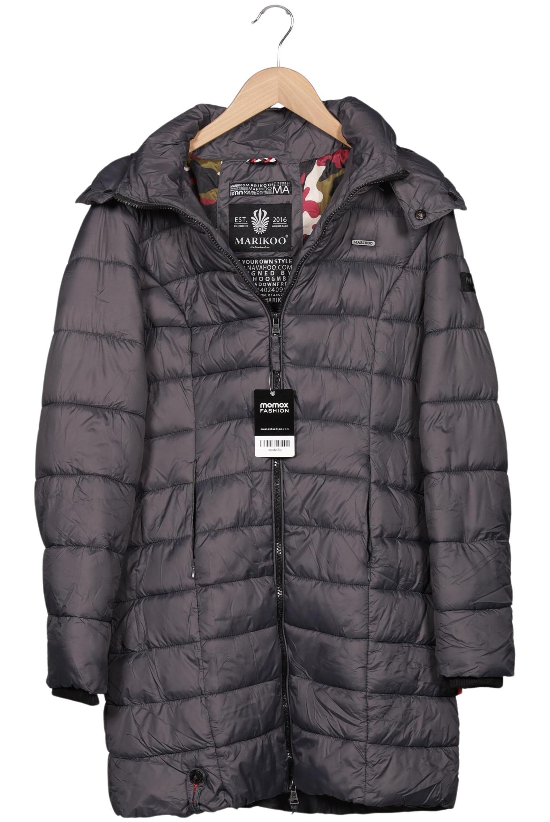 MARIKOO Jacket & Coat in M in Grey: front