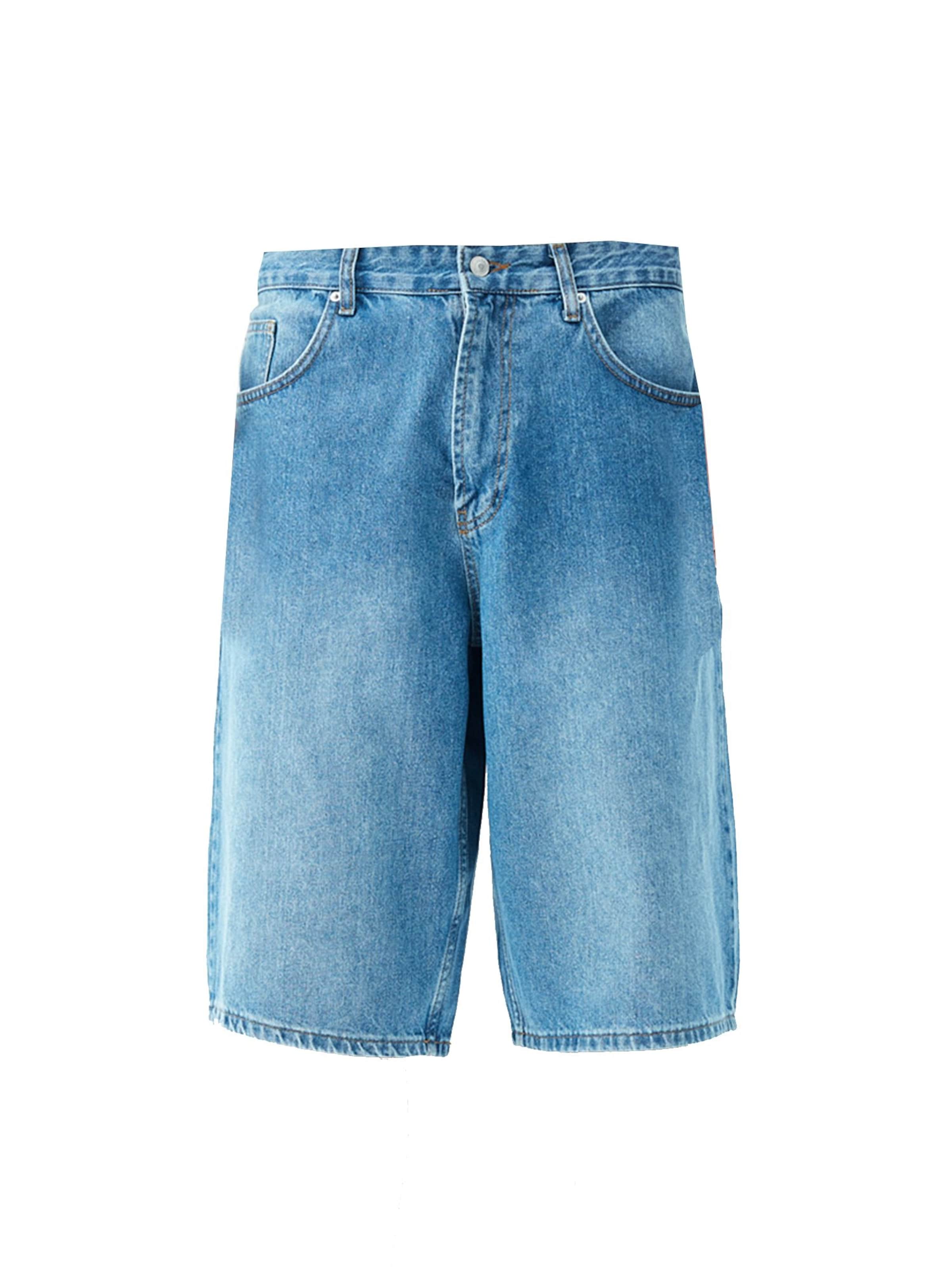 Loosefit Jeans 'Sunflower' di VAMOS CLO in blu: frontale