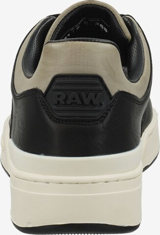 Baskets basses 'Attacc BLK Lea' G-Star RAW en noir