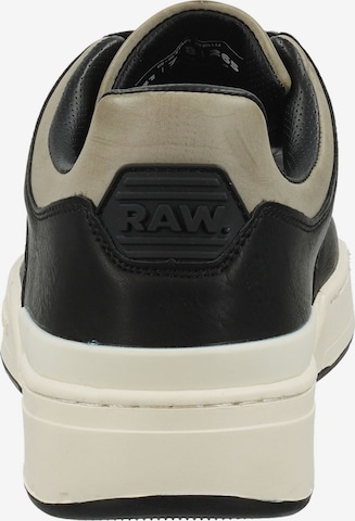 G-Star RAW Sneakers laag 'Attacc BLK Lea' in Zwart