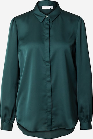 VILA - Blusa em verde: frente