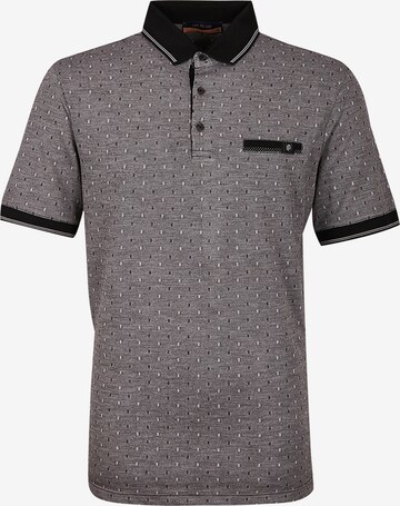 Leif Nelson T-Shirt Polo in Grau: predná strana