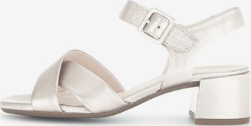 GABOR Sandale in Silber