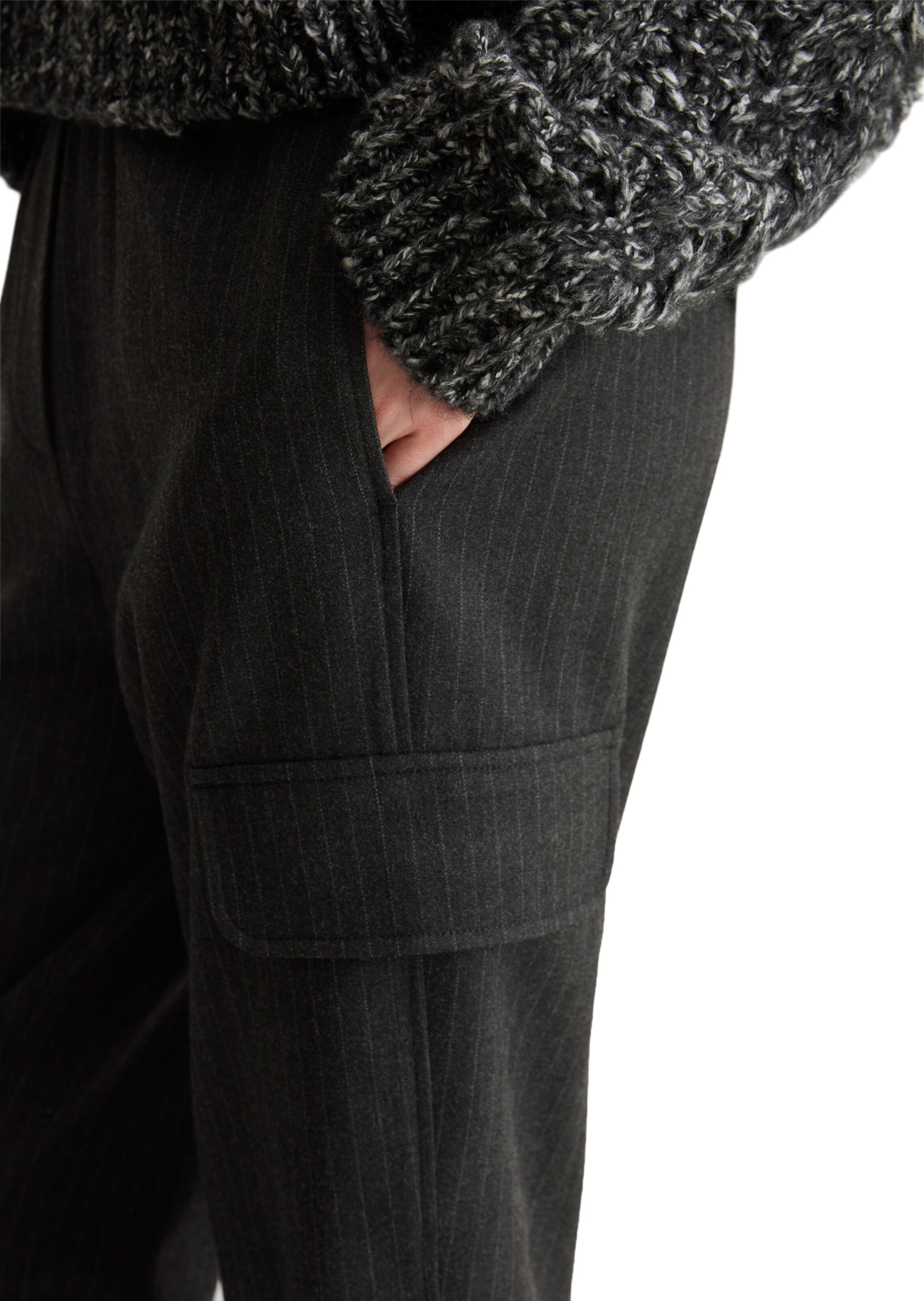 Marc O'Polo Regular Cargo trousers in Grey