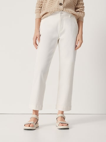 Someday Regular Jeans 'Chenila' in White: front