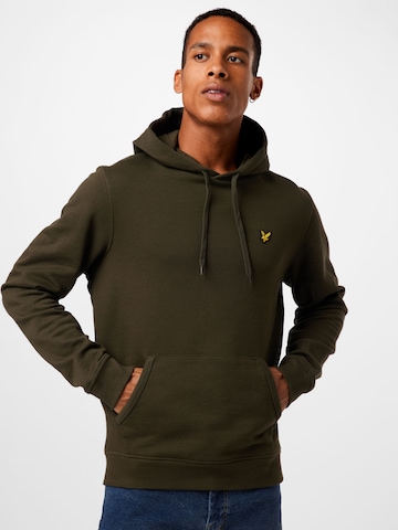 Sweat-shirt Lyle & Scott en vert : devant