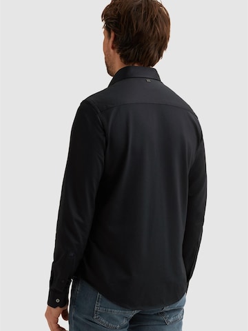 Regular fit Camicia 'Elevated Knit shirt' di VANGUARD in nero