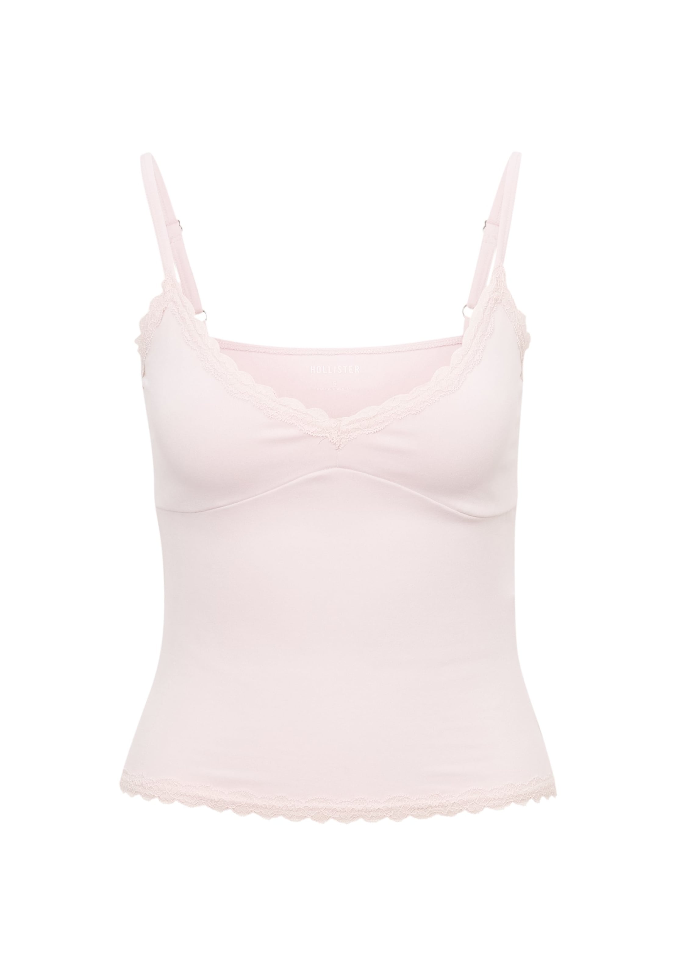 HOLLISTER - Top en rosa: frente
