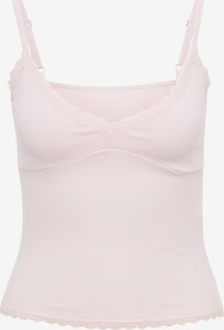 HOLLISTER - Top en rosa: frente