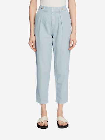 ESPRIT Regular Chino Pants in Blue: front