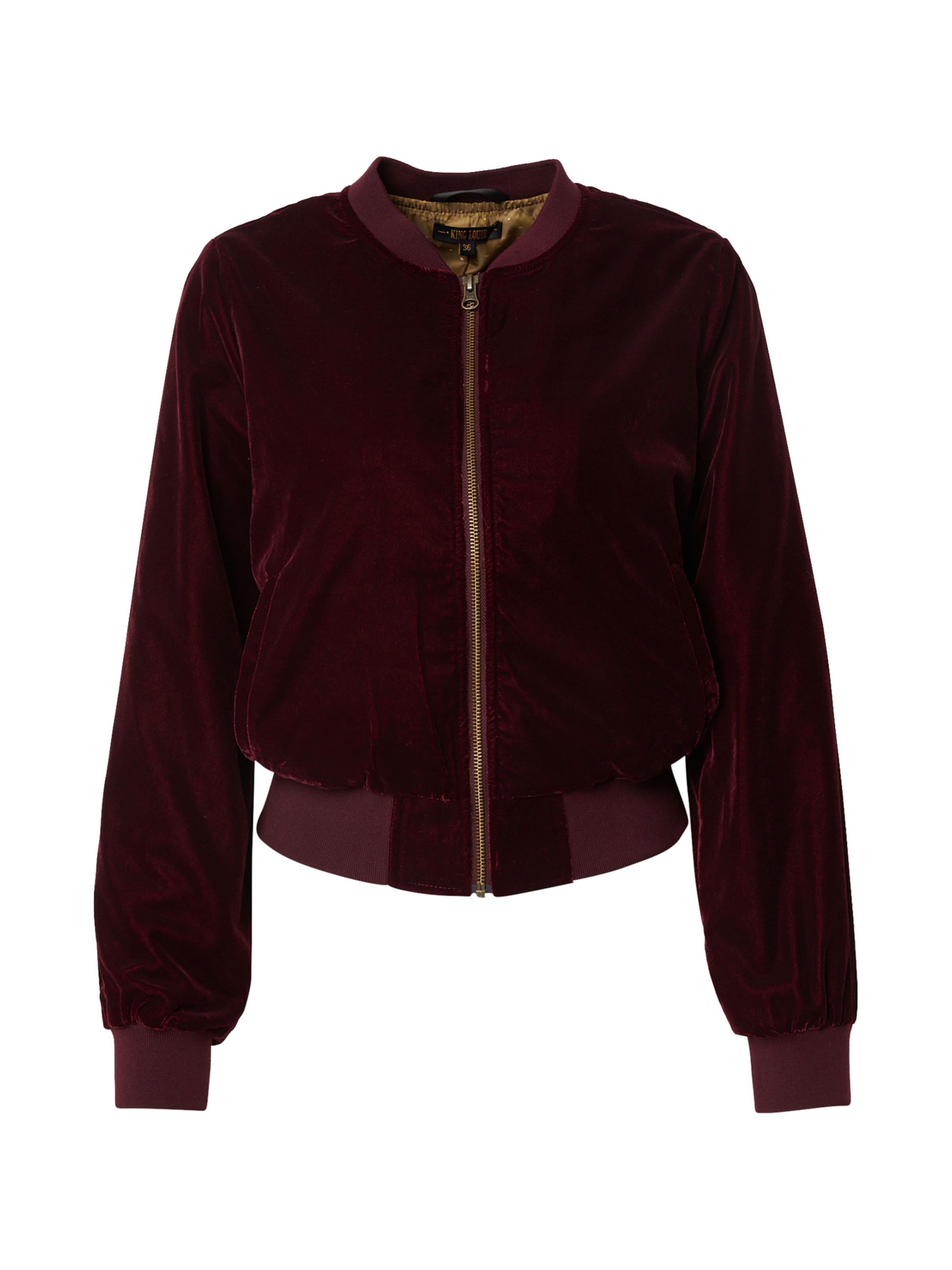 Geacă de primăvară-toamnă 'Bessie' de la King Louie pe roșu: față