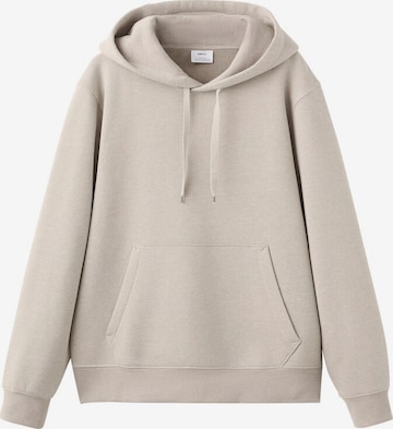 MANGO MAN Sweatshirt 'Bono' in Beige: front