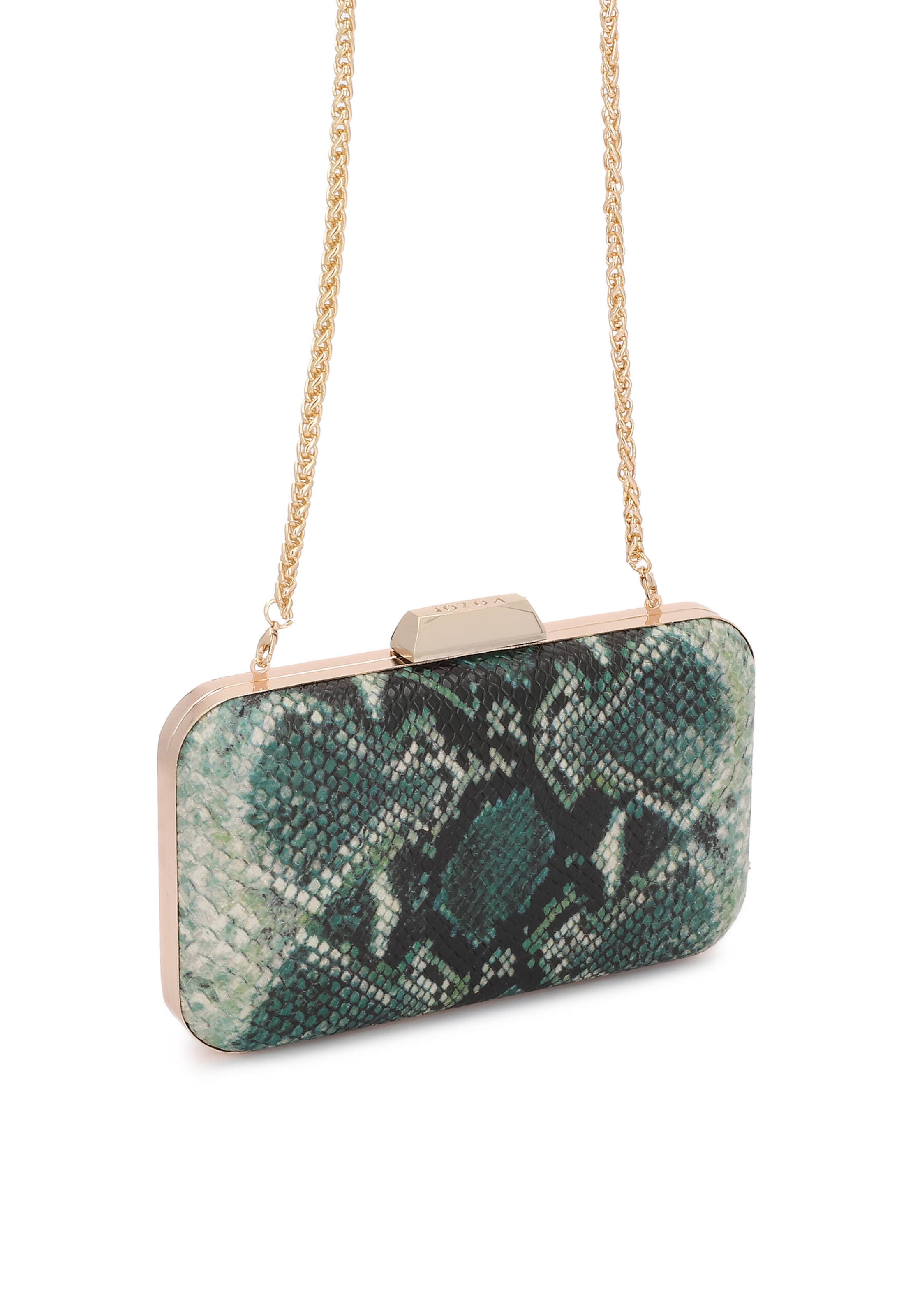 Pochette Kazar en vert