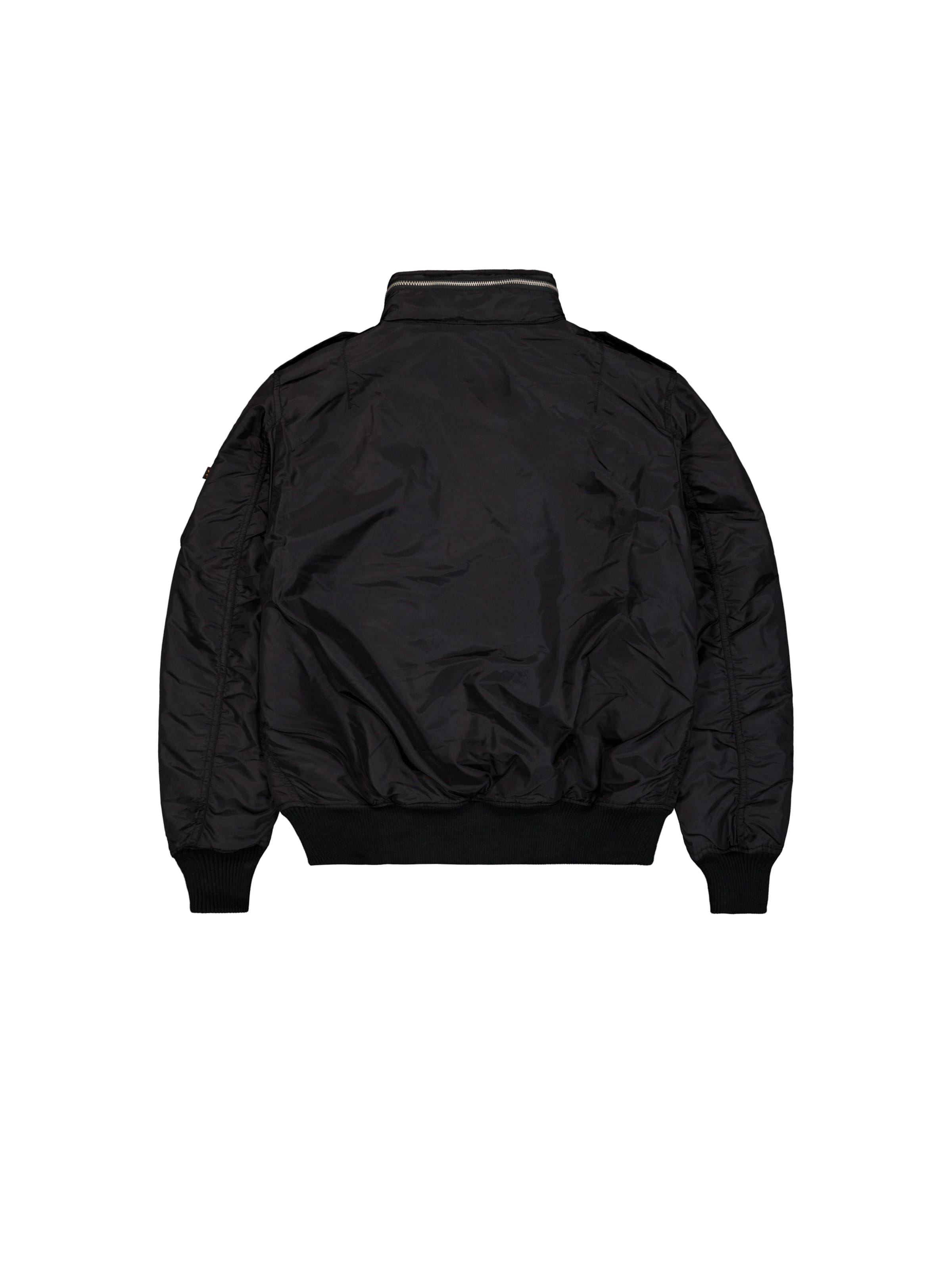 ALPHA INDUSTRIES Jacke in Schwarz: Rückseite