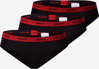 HUGO Red Slip u tamno crvena / crna, Pregled proizvoda