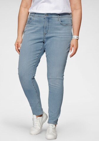 Levi's® Plus Skinny Jeans in Blue: front