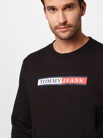 Sweat-shirt Tommy Jeans en noir
