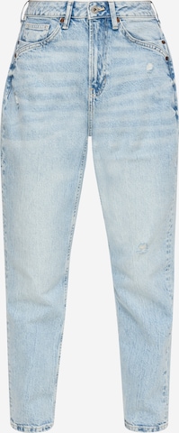 QS Tapered Jeans in Blauw: voorkant