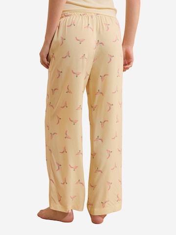 Pantaloncini da pigiama 'Solaris' di ETAM in giallo