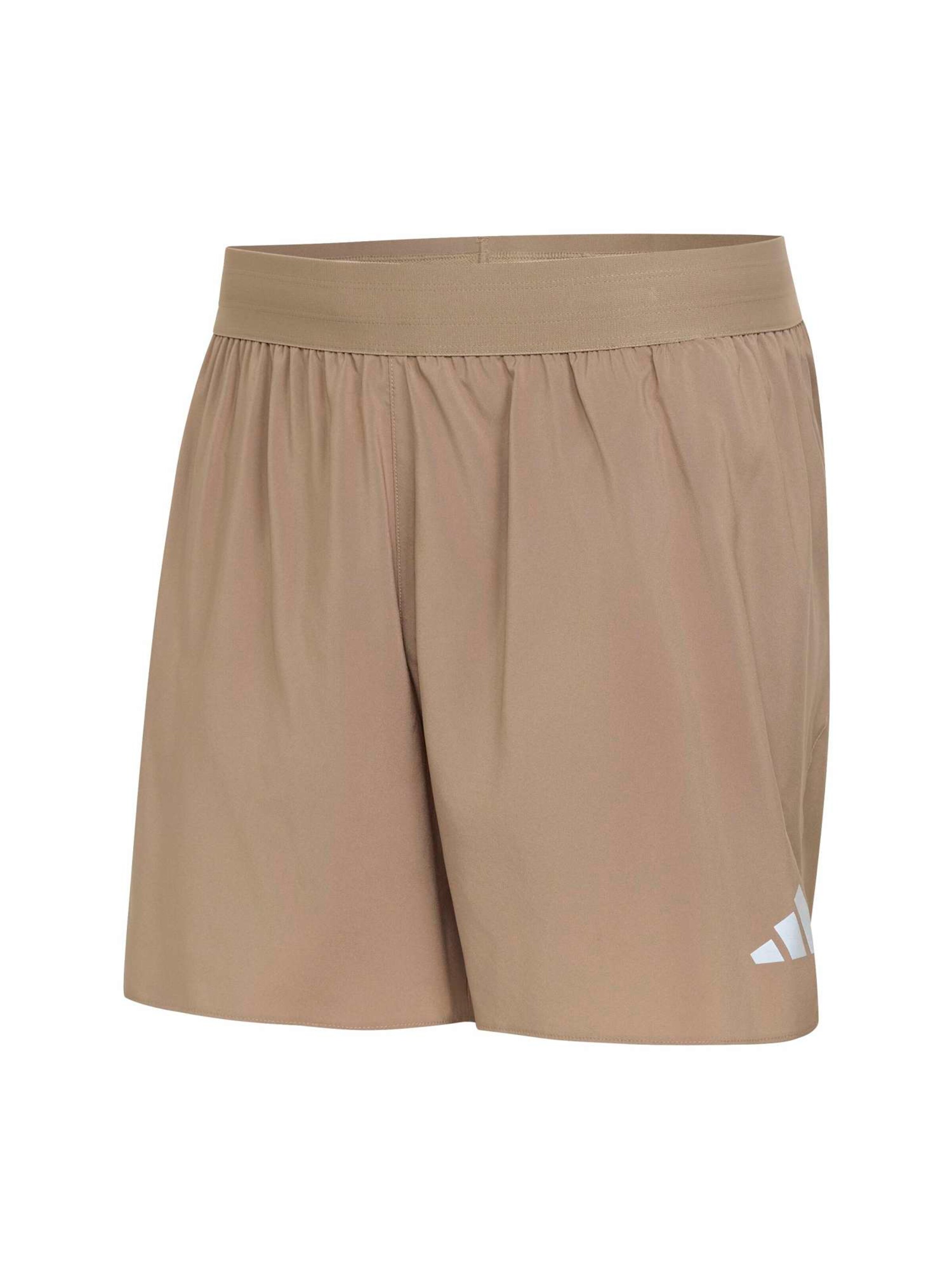 ADIDAS PERFORMANCE Sportbroek 'Adi365 Running Essentials' in Beige: voorkant