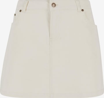 Karl Kani Skirt in White: front