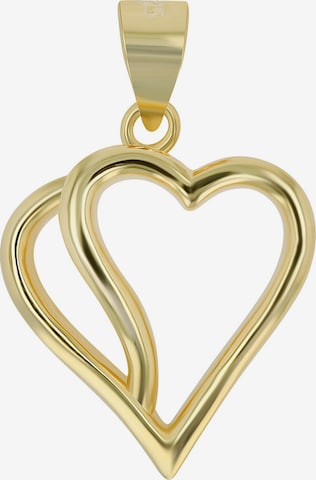 Akzent Anhänger 'Jil, 925 Sterlingsilber, langlebig' in Gold: Vorderseite