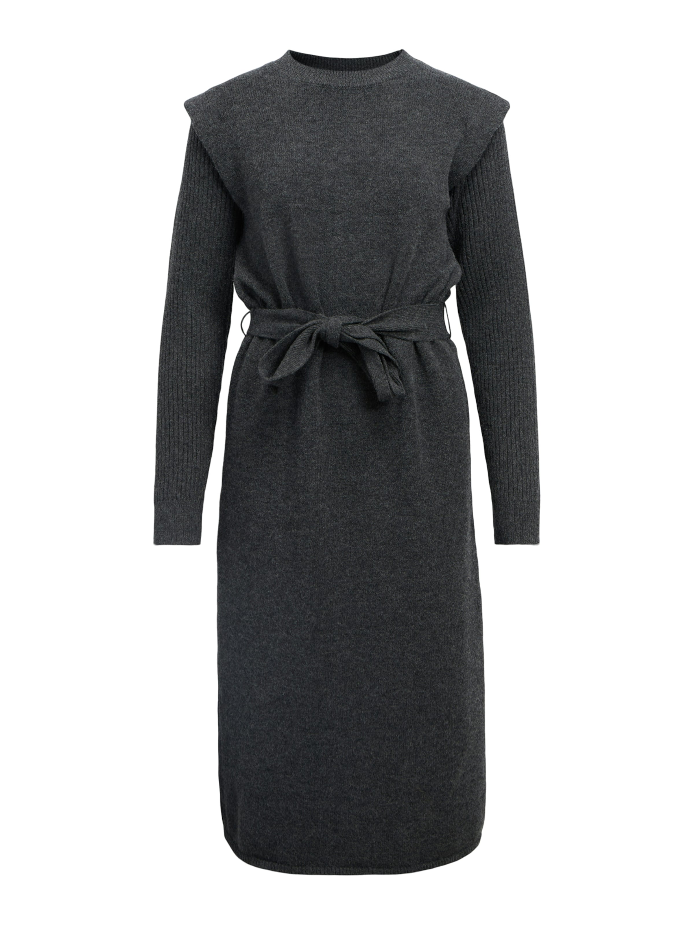 OBJECT Knitted dress 'OBJAKI' in Grey: front