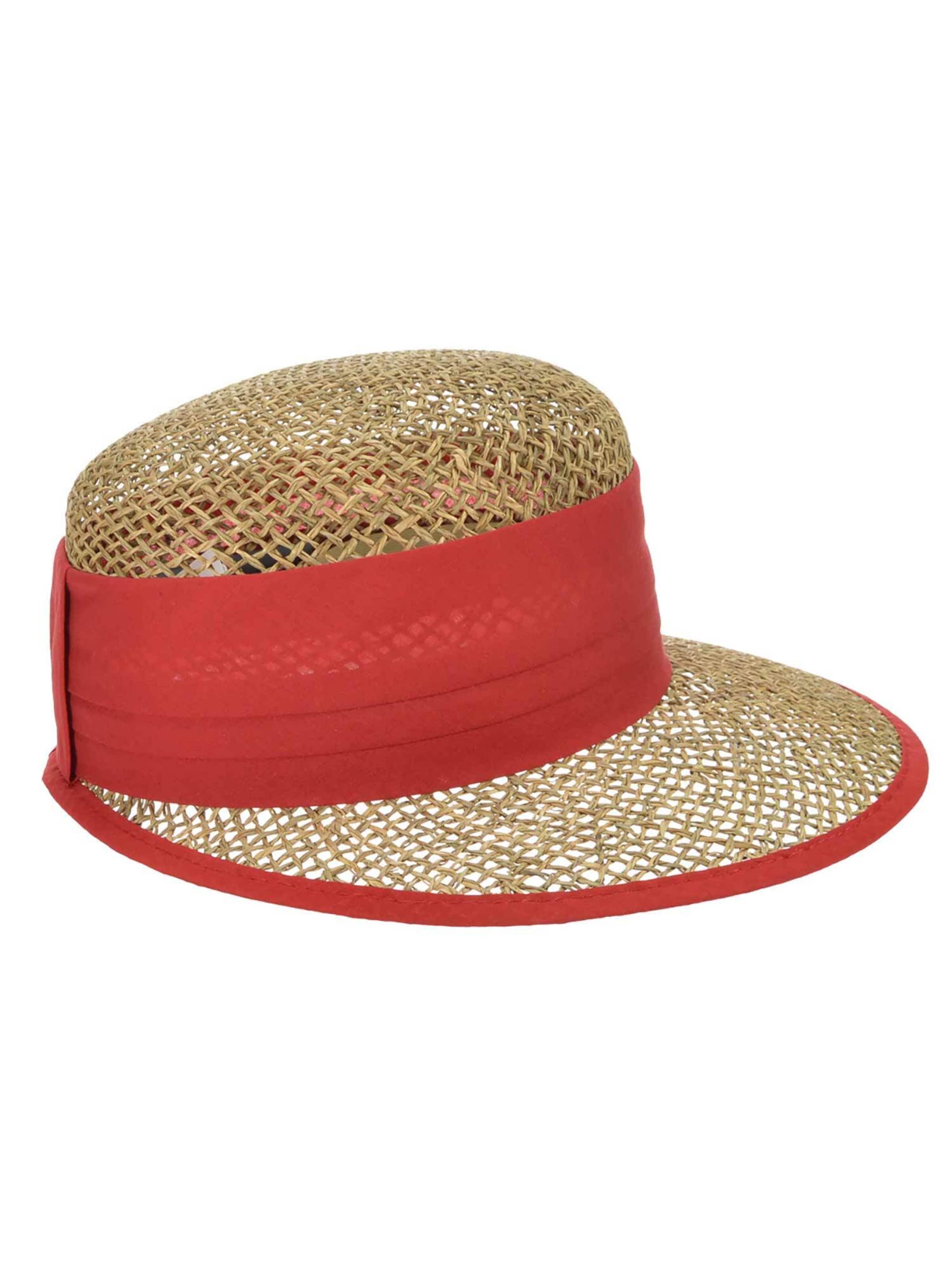 Seeberger Hut 'Cap'‌‌‌‌‌‌‌ in Rot: Vorderseite