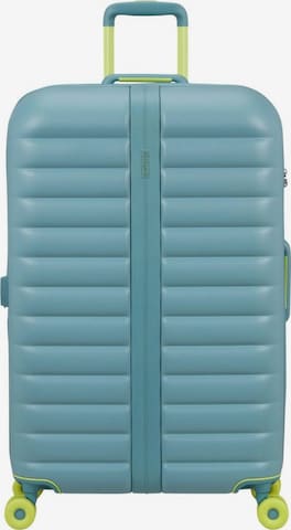 Trolley 'NEOVIBE/SPINNER 78/29 EXP' di American Tourister in verde: frontale