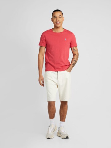 Polo Ralph Lauren Regular Fit Bluser & t-shirts i rød