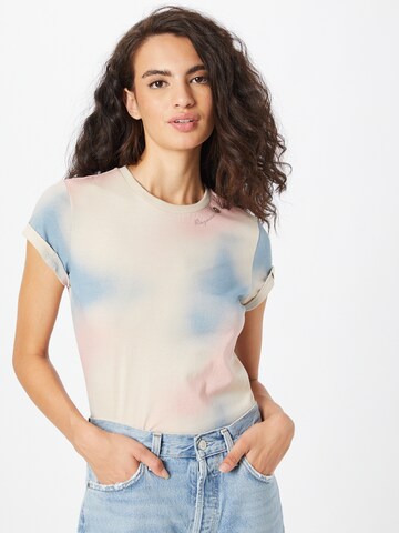 T-shirt Ragwear en mélange de couleurs : devant