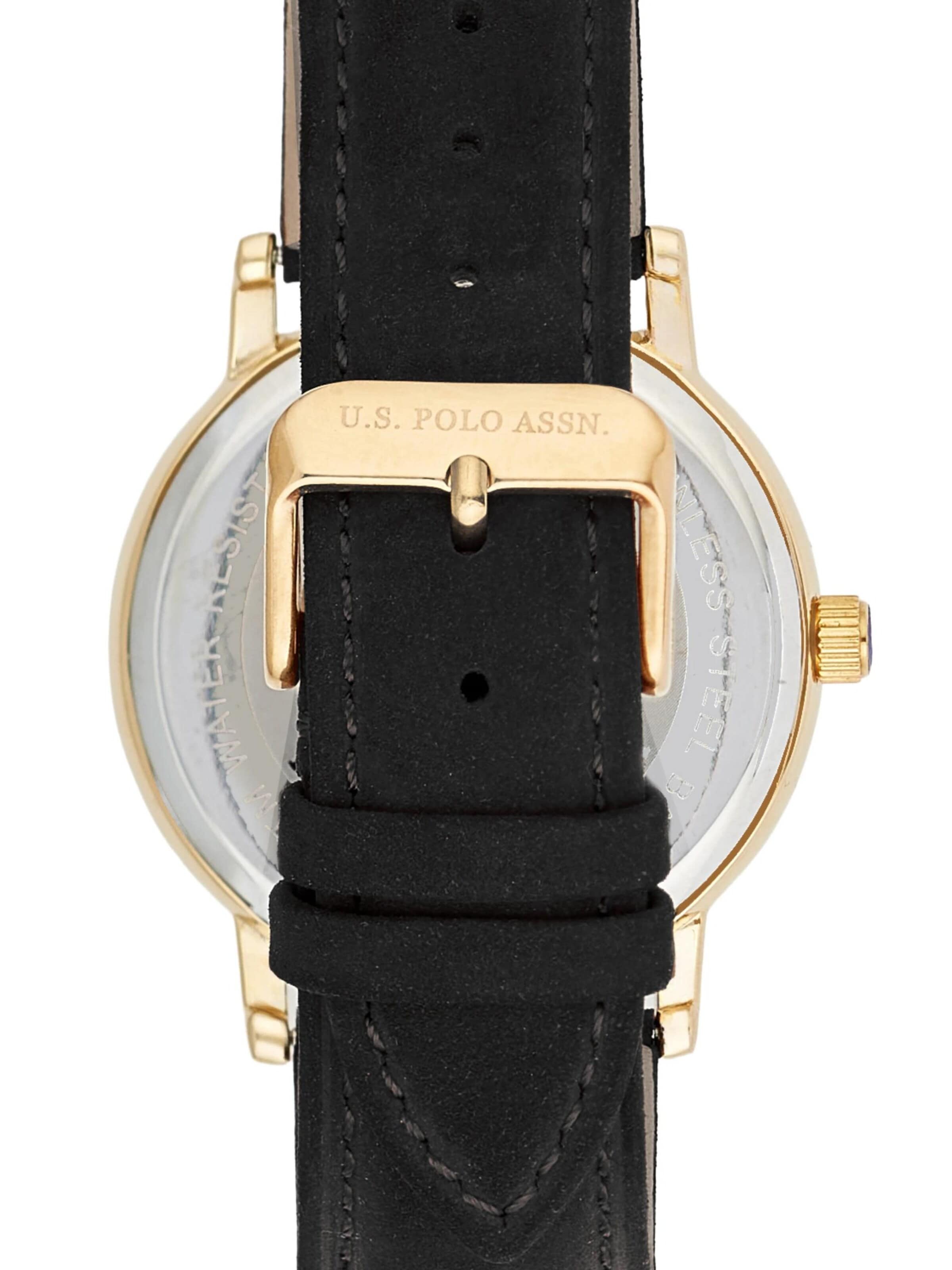 U.S. POLO ASSN. Analog watch 'Melville' in Black