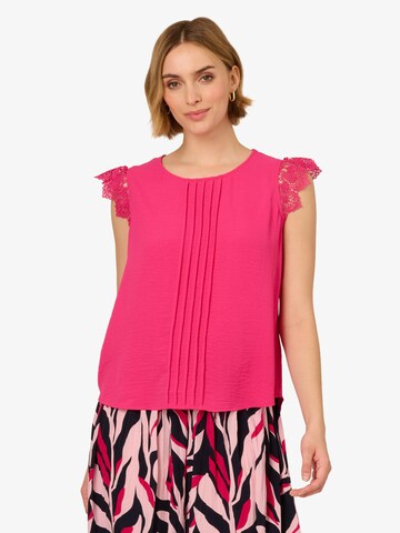 Adrianna Papell Bluse in Pink: Vorderseite