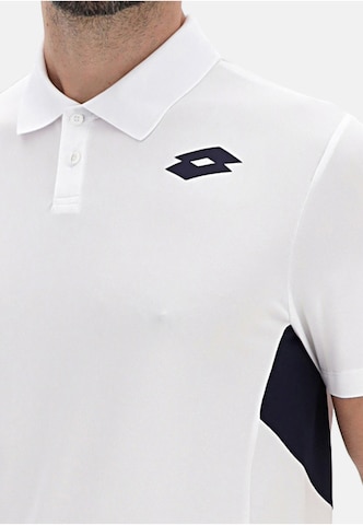 T-Shirt 'Squadra IV' LOTTO en blanc