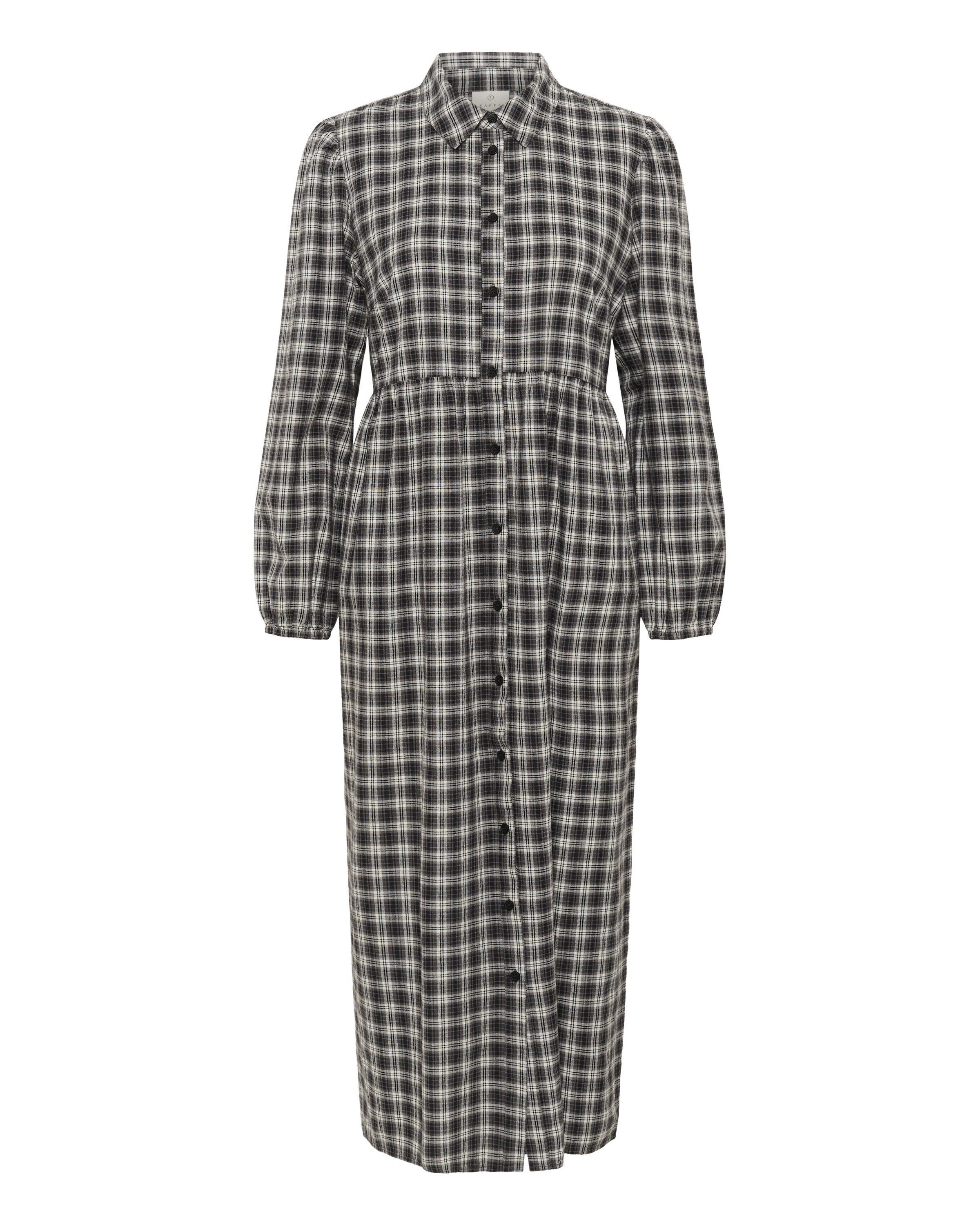 Robe-chemise 'KAelna' Kaffe en noir : devant