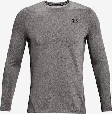 UNDER ARMOUR Athletic Sweatshirt in Grey: front